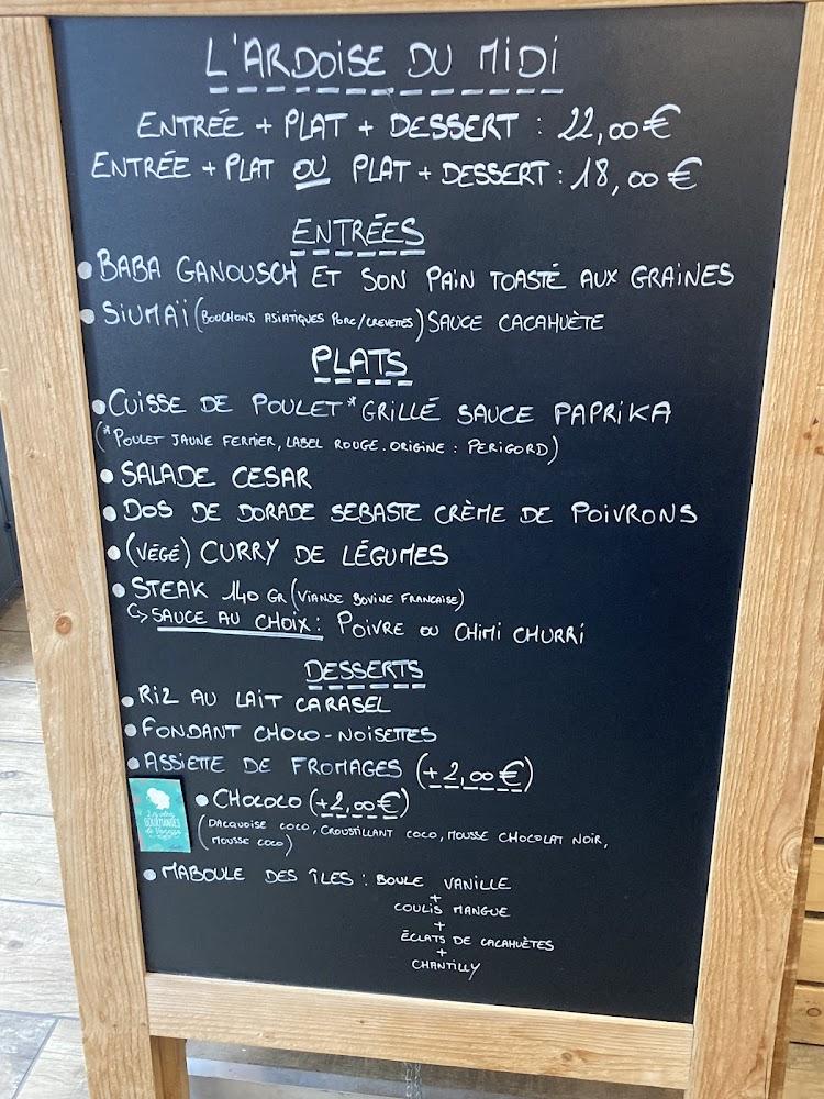 Le Café de la Place - Menu Image 1