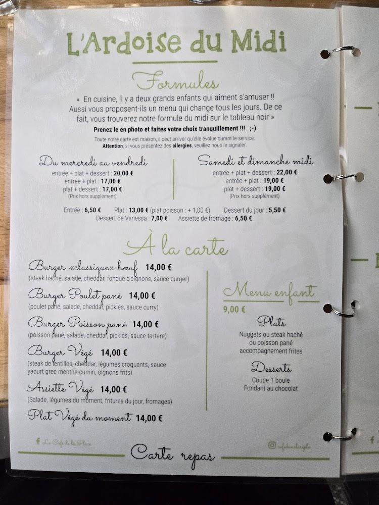 Le Café de la Place - Menu Image 2